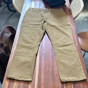 Taylor stitch khaki chinos. 35” tag.